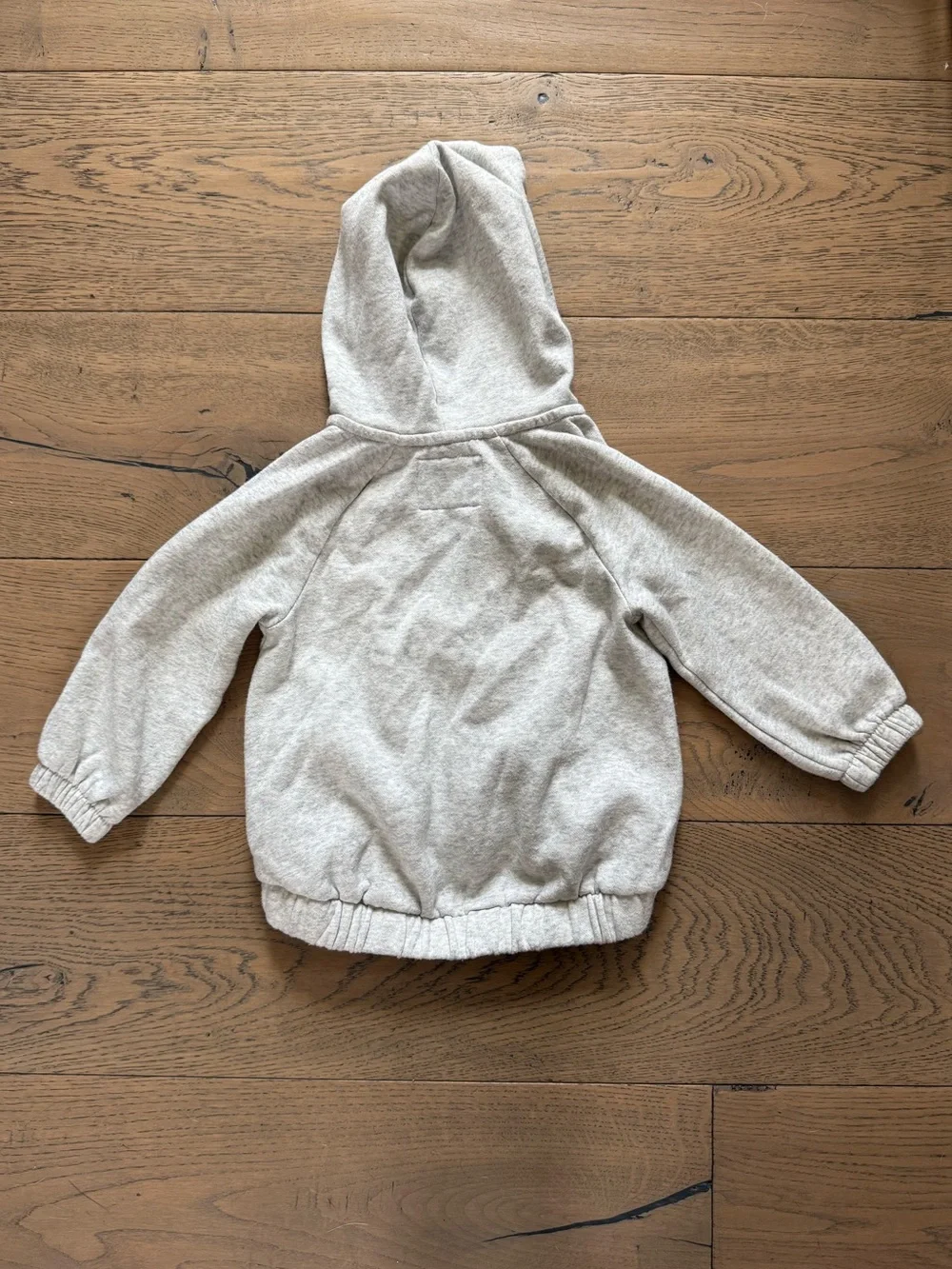 Old Navy Toddler Girls Heart Zip-Up Hoodie 2T Gray Fleece